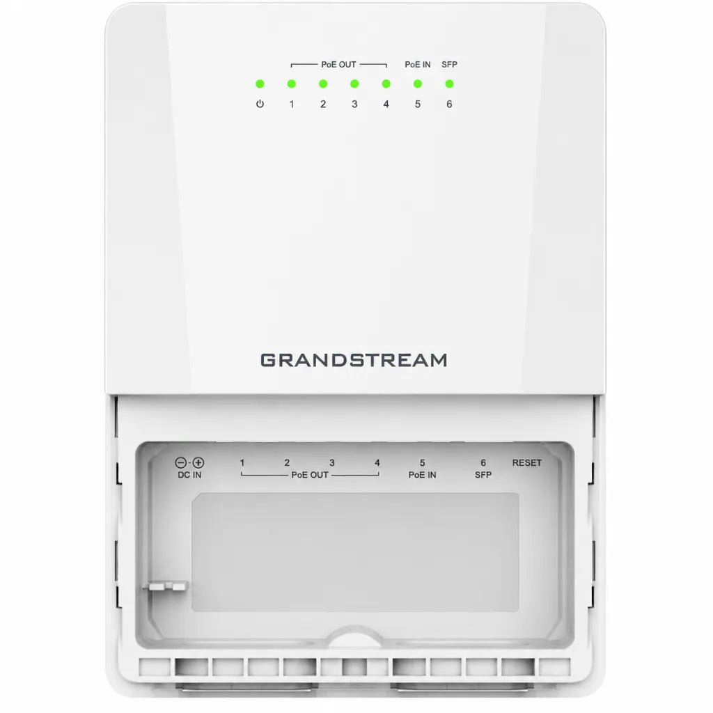 Grandstream GWN7710R Outdoor Managed PoE+ Switch with 8 Gigabit Ports and IP66 Weatherproof Rating