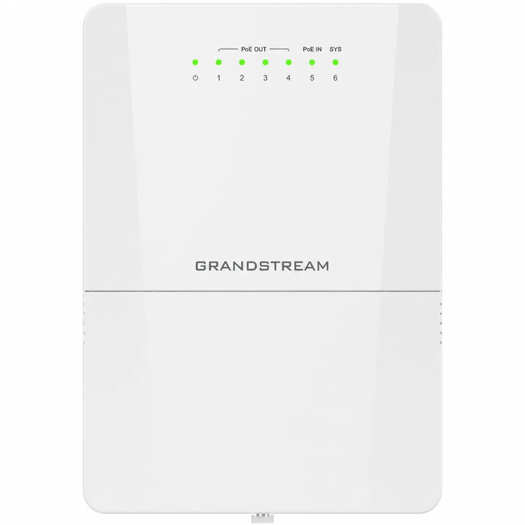 Grandstream GWN7710R Outdoor Managed PoE+ Switch with 8 Gigabit Ports and IP66 Weatherproof Rating