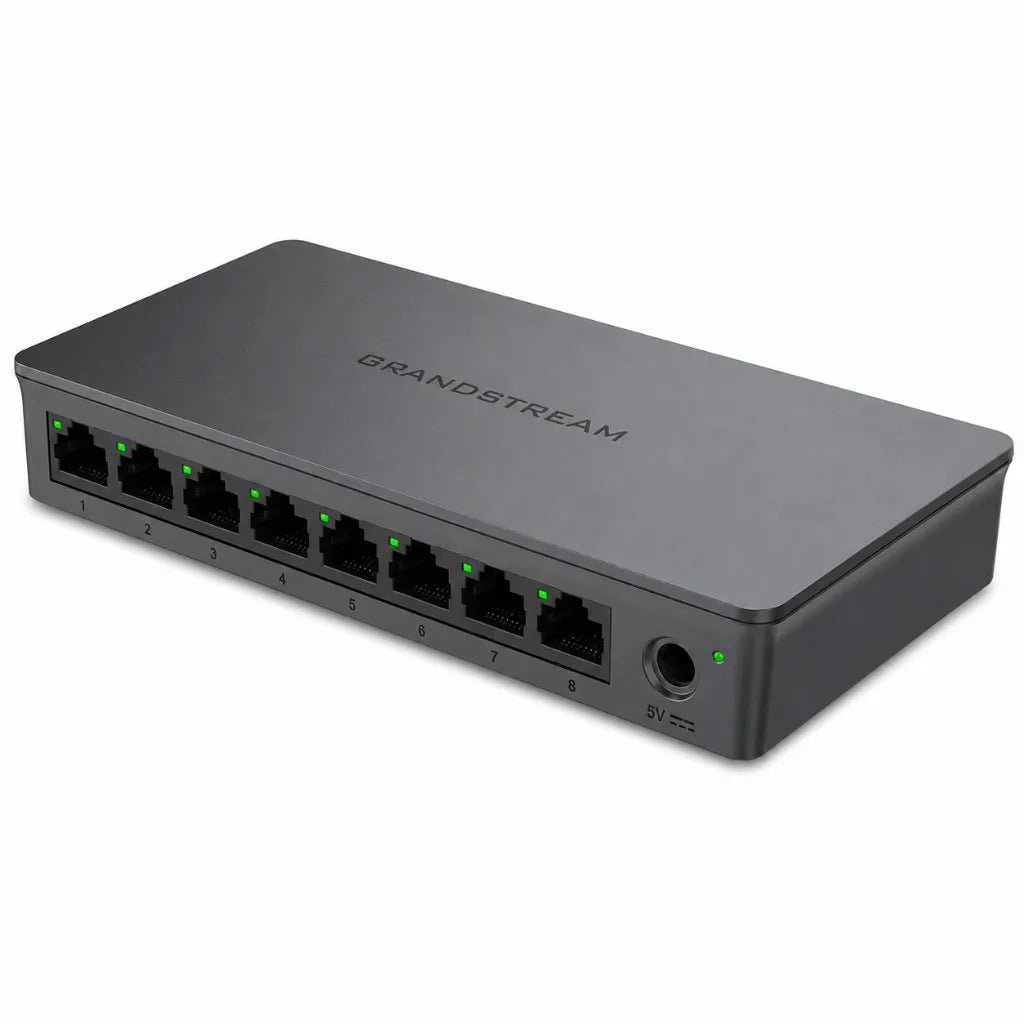 Grandstream GWN7711 8-Port Gigabit Layer 2 Lite Managed Network Switch