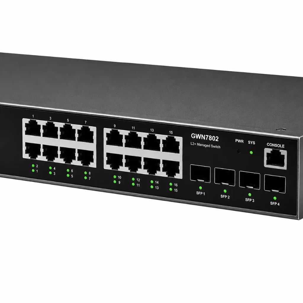 Grandstream GWN7802 Layer 2+ Managed 24-Port Gigabit Network Switch