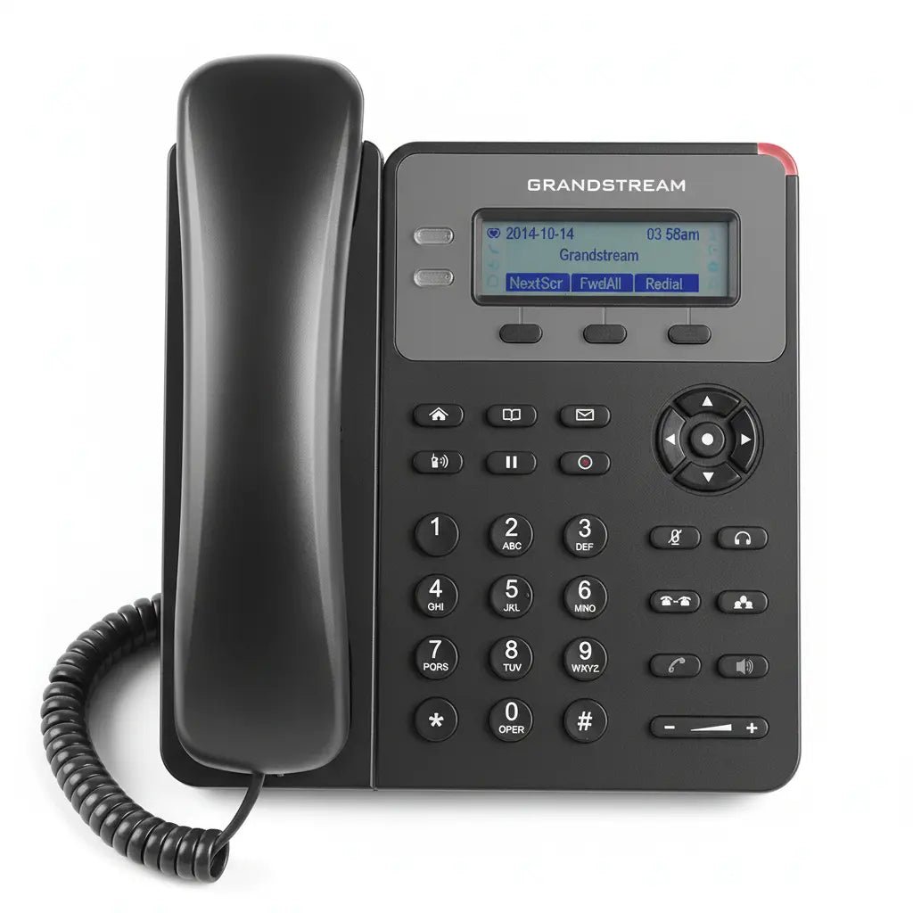 Grandstream GXP1610 Basic IP Phone - 1-Line VoIP Desk Phone for Small Business Communication