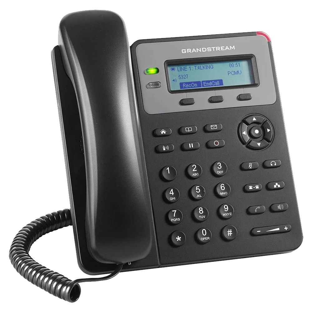 Grandstream GXP1615 Basic IP Phone with PoE Support for Small Business VoIP Systems
