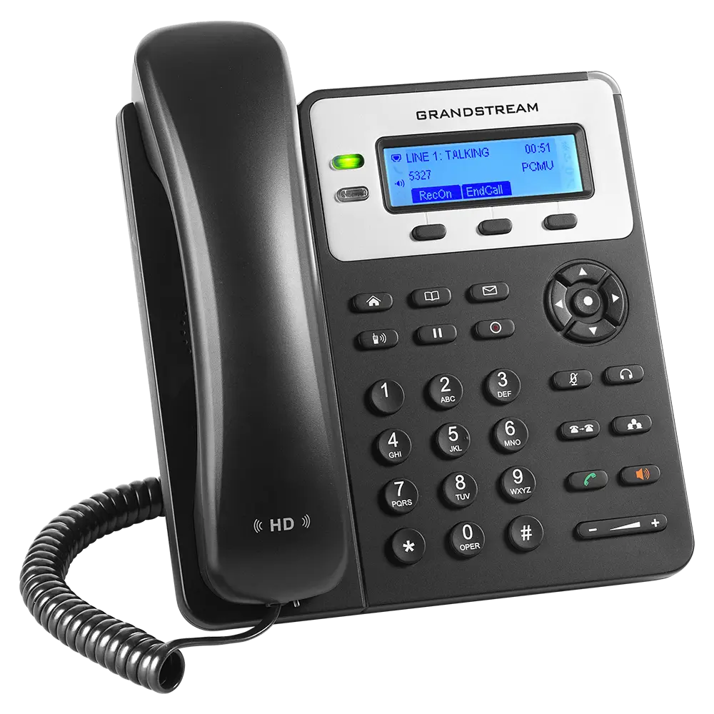 Grandstream GXP1625 2-Line HD IP Phone with Integrated PoE for SIP VoIP Business Systems