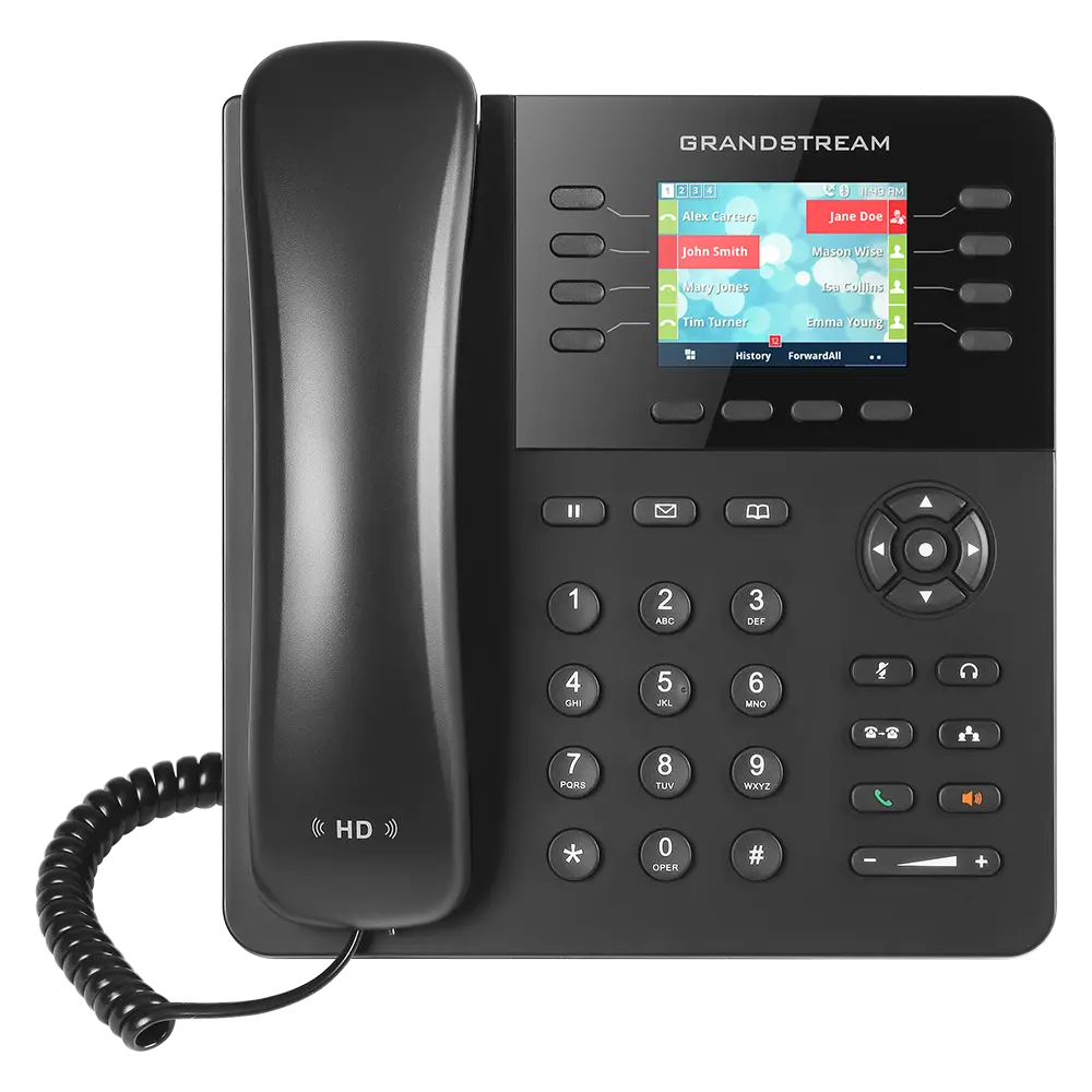 Grandstream GXP2135 Enterprise HD IP Phone with Integrated Bluetooth and Gigabit Ethernet Support