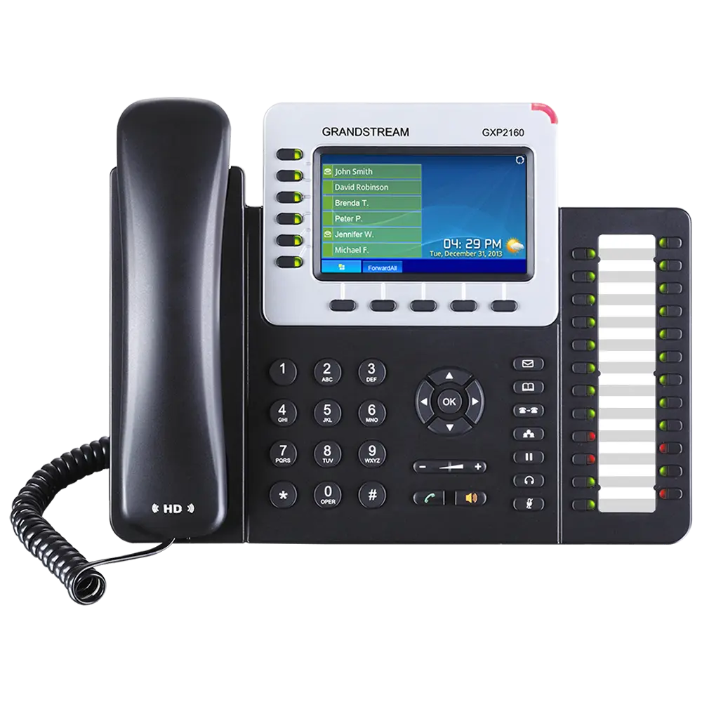 Grandstream GXP2160 Enterprise IP Phone with 6 SIP Accounts