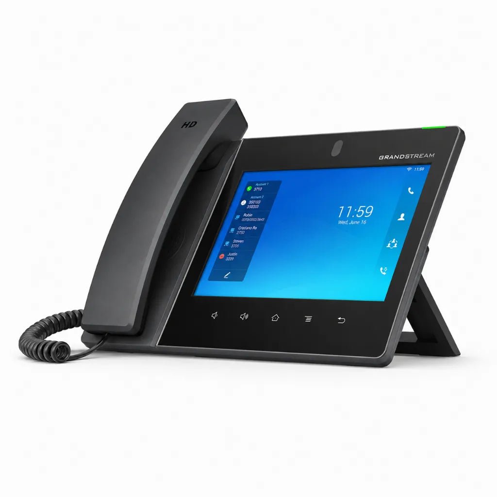 Grandstream GXV3480 High-End Smart IP Video Phone with Android 11 and 8-Inch Touchscreen