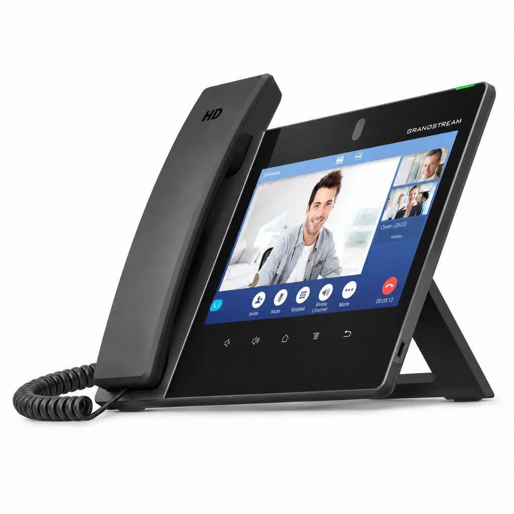 Grandstream GXV3480 High-End Smart IP Video Phone with Android 11 and 8-Inch Touchscreen