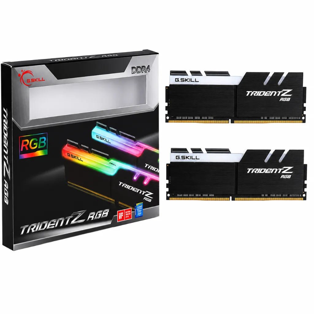 G.SKILL Trident Z RGB Series 16GB (2 x 8GB) DDR4 3000MHz Desktop Memory Kit