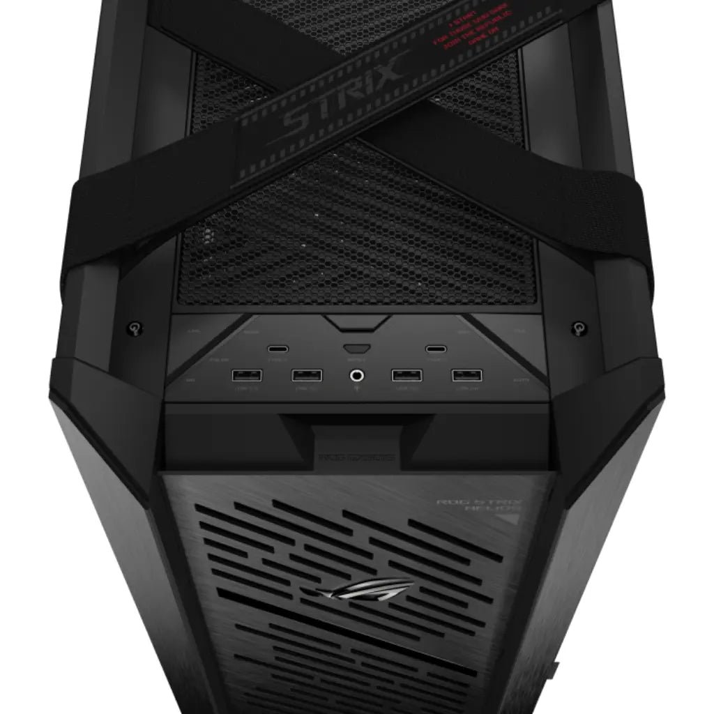 ASUS ROG Strix Helios II GX601S EATX Mid-Tower Gaming Case with Dual Tempered Glass Panels and Aura Sync RGB