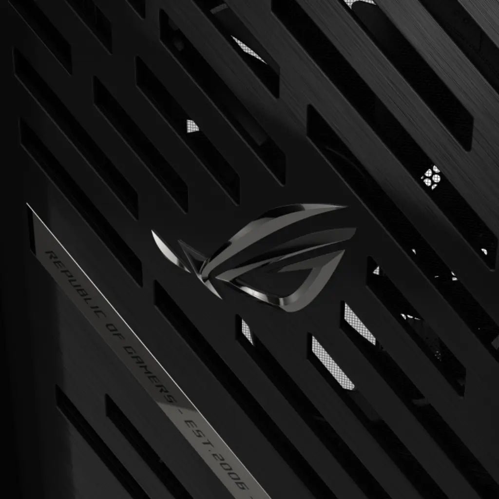 ASUS ROG Strix Helios II GX601S EATX Mid-Tower Gaming Case with Dual Tempered Glass Panels and Aura Sync RGB