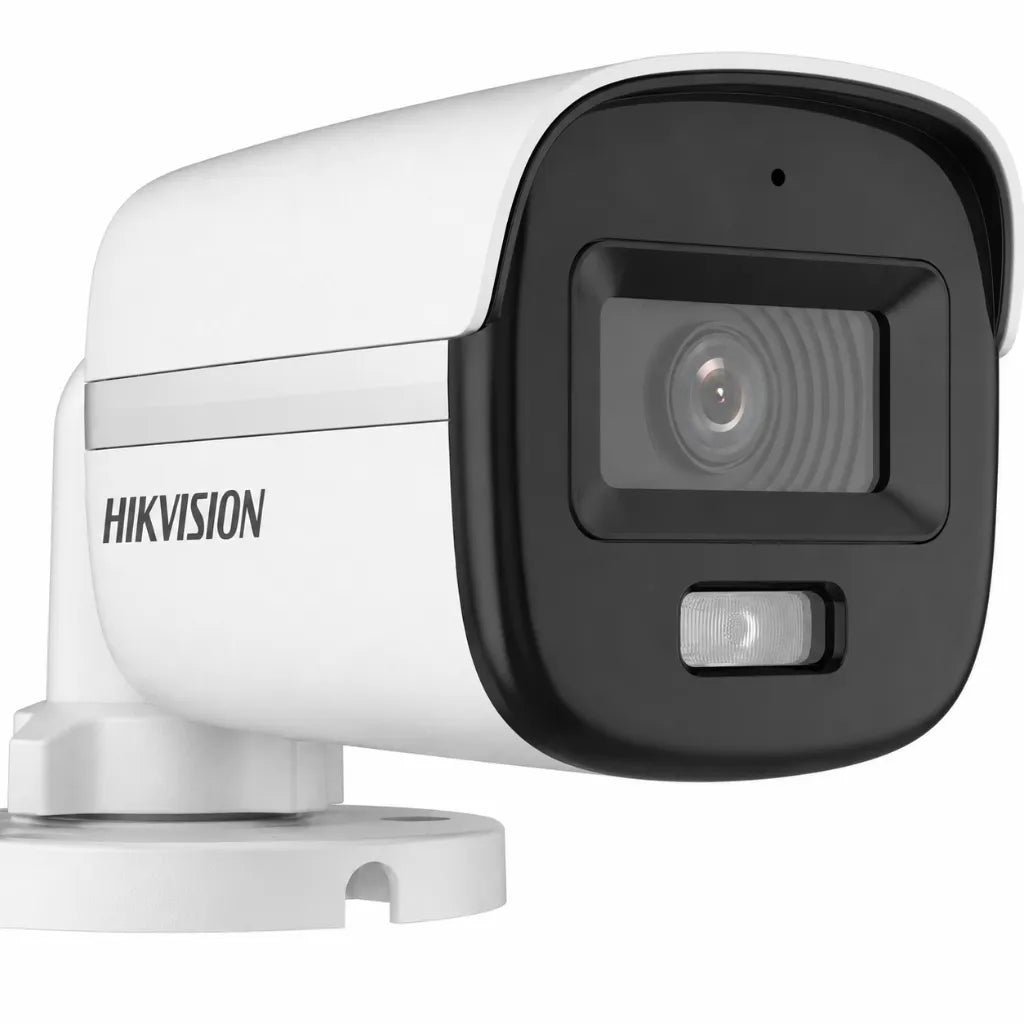 Hikvision DS-2CE10DF0T-PFS 2MP ColorVu Fixed Mini Bullet Camera with Built-in Microphone for HD-TVI DVR
