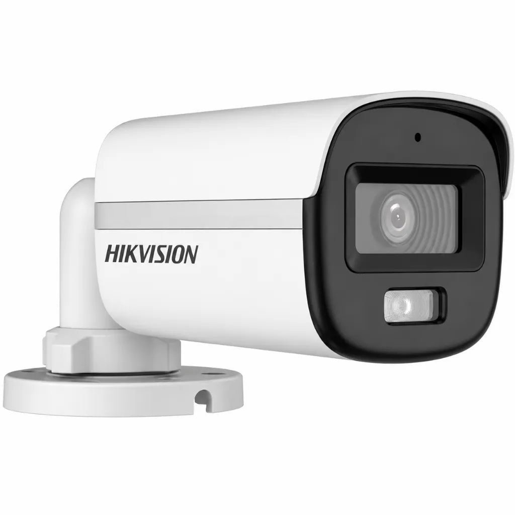 Hikvision DS-2CE10DF0T-PFS 2MP ColorVu Fixed Mini Bullet Camera with Built-in Microphone for HD-TVI DVR