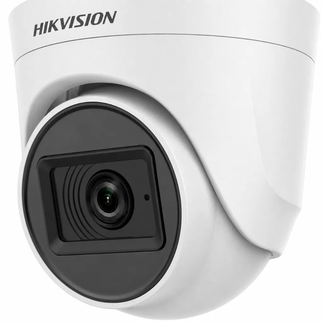 Hikvision 2MP 1080p Indoor Fixed Turret CCTV Camera with Built-in Microphone and 2.8mm Lens (DS-2CE76D0T-ITPFS)