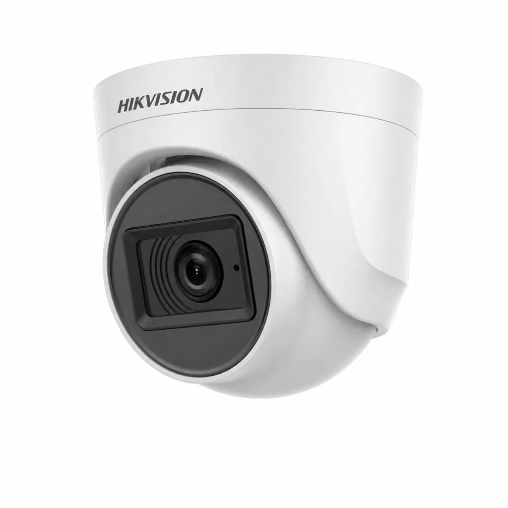 Hikvision 2MP 1080p Indoor Fixed Turret CCTV Camera with Built-in Microphone and 2.8mm Lens (DS-2CE76D0T-ITPFS)