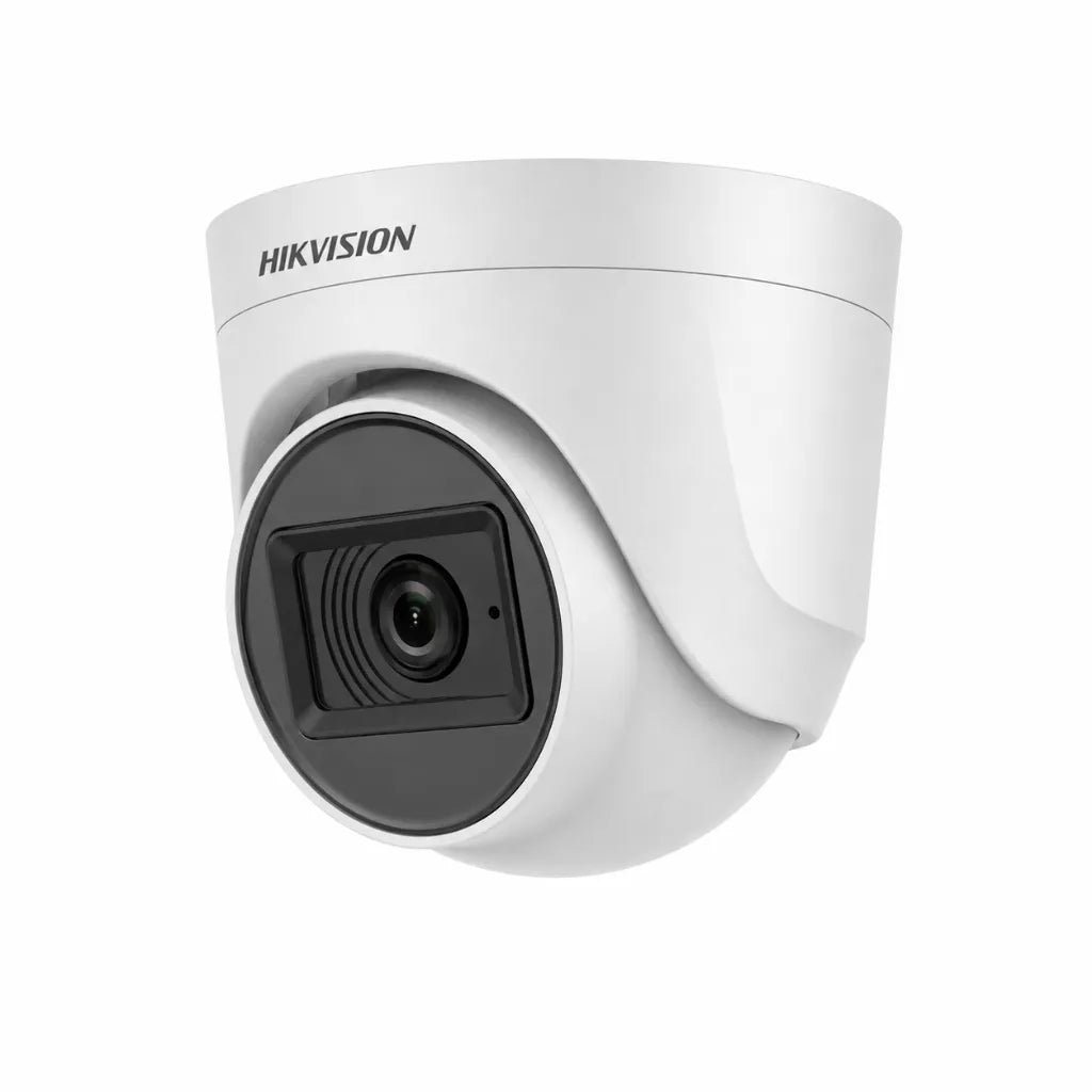 Hikvision 2MP 1080p Indoor Fixed Turret CCTV Camera with Built-in Microphone and 2.8mm Lens (DS-2CE76D0T-ITPFS)