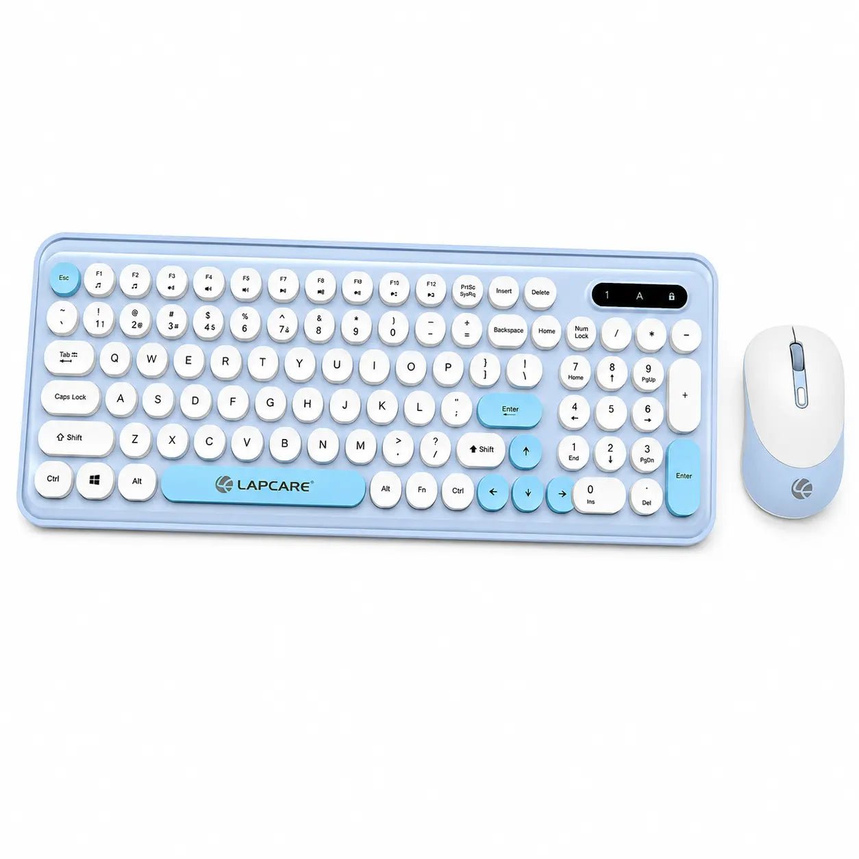 Lapcare Ramon 1 WL-105 Ergonomic Wireless Keyboard and Optical Mouse Combo Set