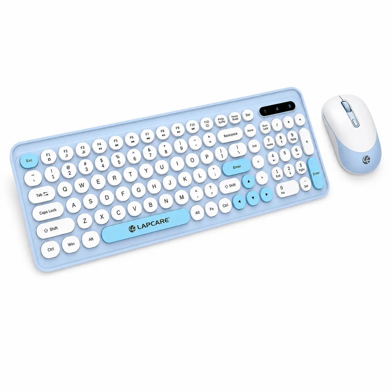 Lapcare Ramon 1 WL-105 Ergonomic Wireless Keyboard and Optical Mouse Combo Set