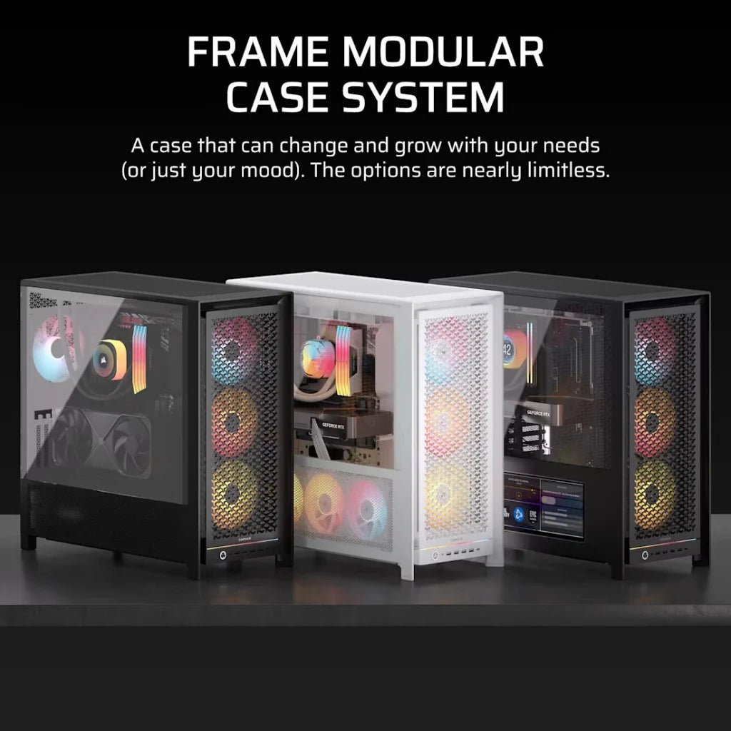 CORSAIR 5000D AIRFLOW Mid-Tower ATX PC Case with ARGB Fans