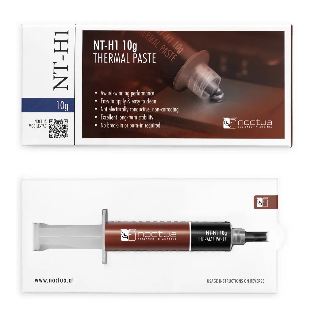Noctua NT-H1 10g Professional Grade Thermal Compound for CPU and GPU High-Performance Cooling