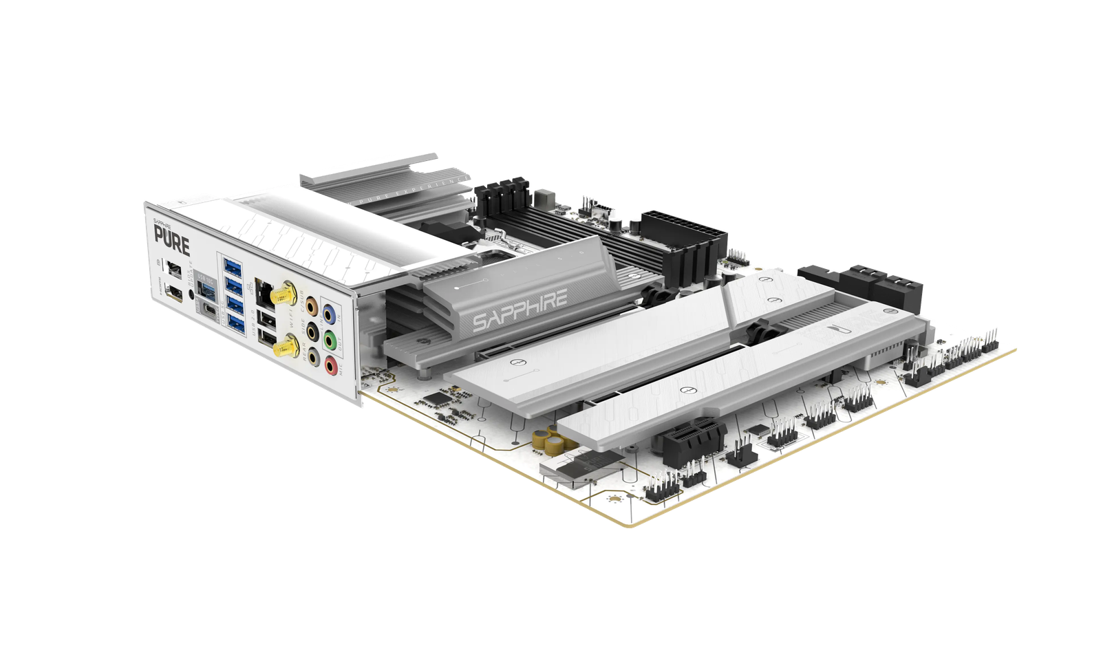 SAPPHIRE PURE X870A WIFI 7 AMD AM5 ATX Motherboard - High Performance Gaming Mainboard