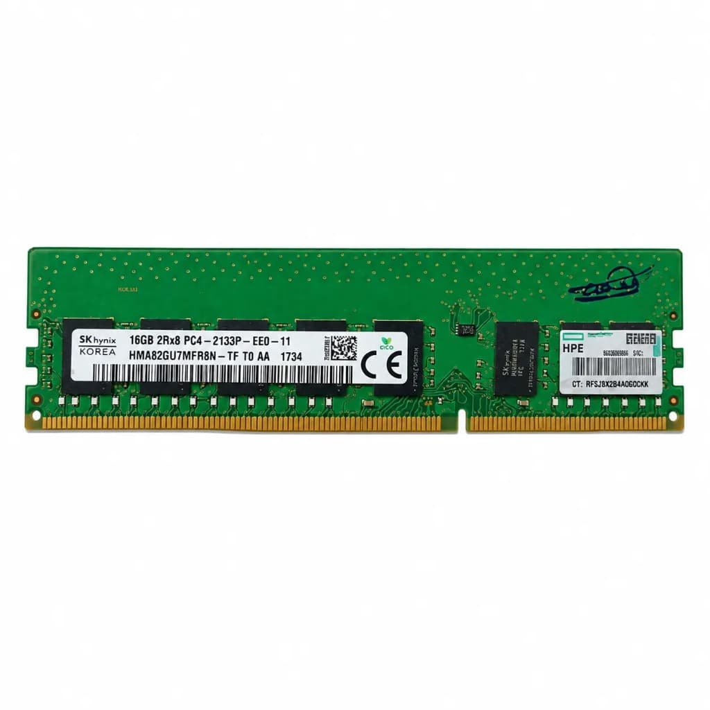 SK Hynix 16GB DDR4 2133MHz ECC UDIMM Memory Module (2Rx8
