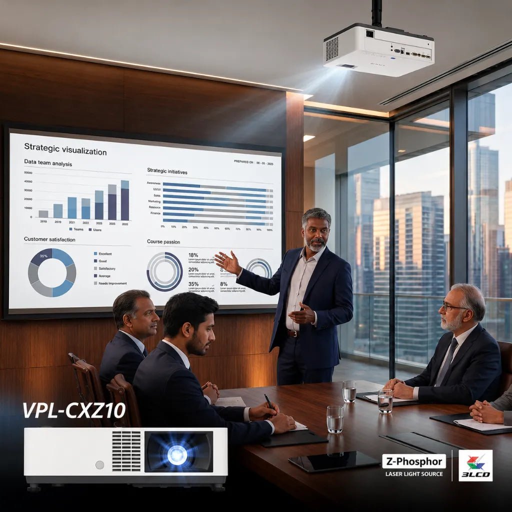 Sony VPL-CXZ10 5000 Lumens XGA 3LCD Laser Projector