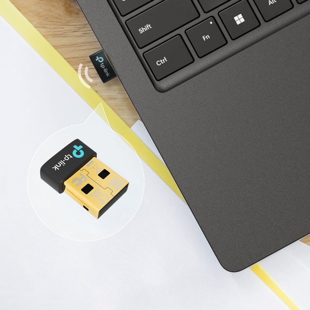 TP-Link UB600 Bluetooth 6.0 Nano USB Adapter for PC and Laptop - High-Speed Wireless Connectivity