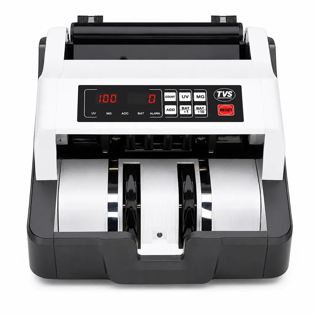 TVS Electronics CC 232 Classic Currency Cash Counting Machine with Advanced Counterfeit Detection