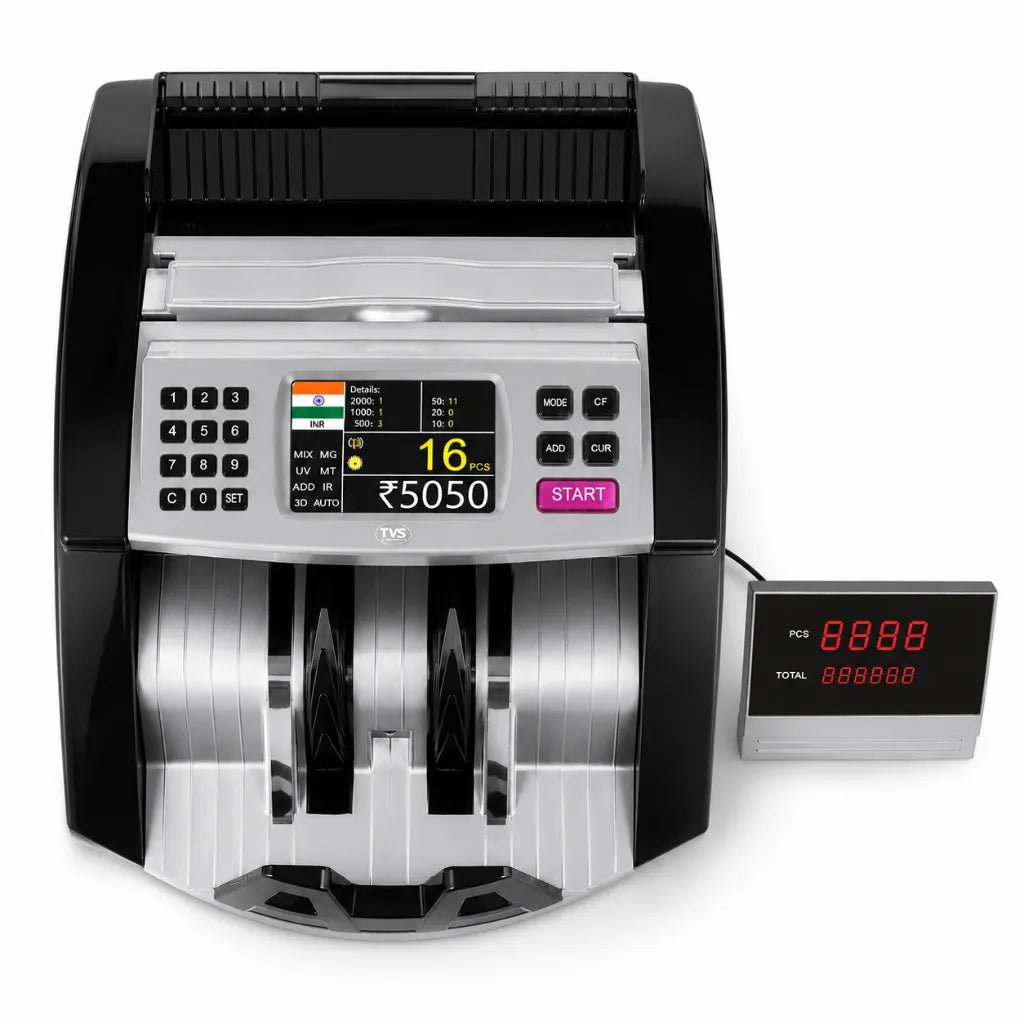 TVS CC 453 Star+ Professional Mixed Value Cash Counting Machine