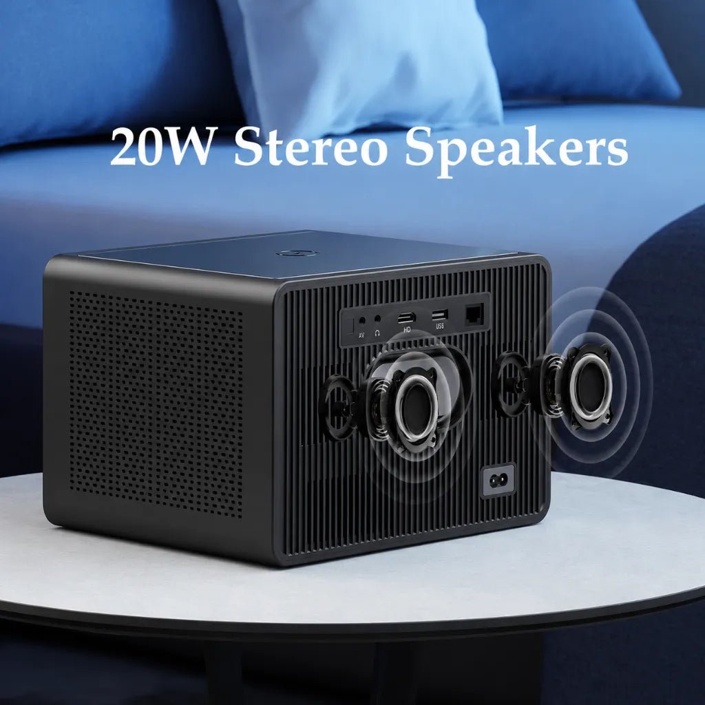 WZATCO Legend GT 4K Smart Home Theater Projector with Official Google TV and HDR Support