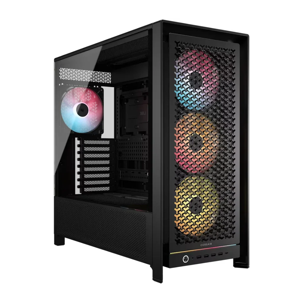 CORSAIR 5000D AIRFLOW Mid-Tower ATX PC Case with ARGB Fans